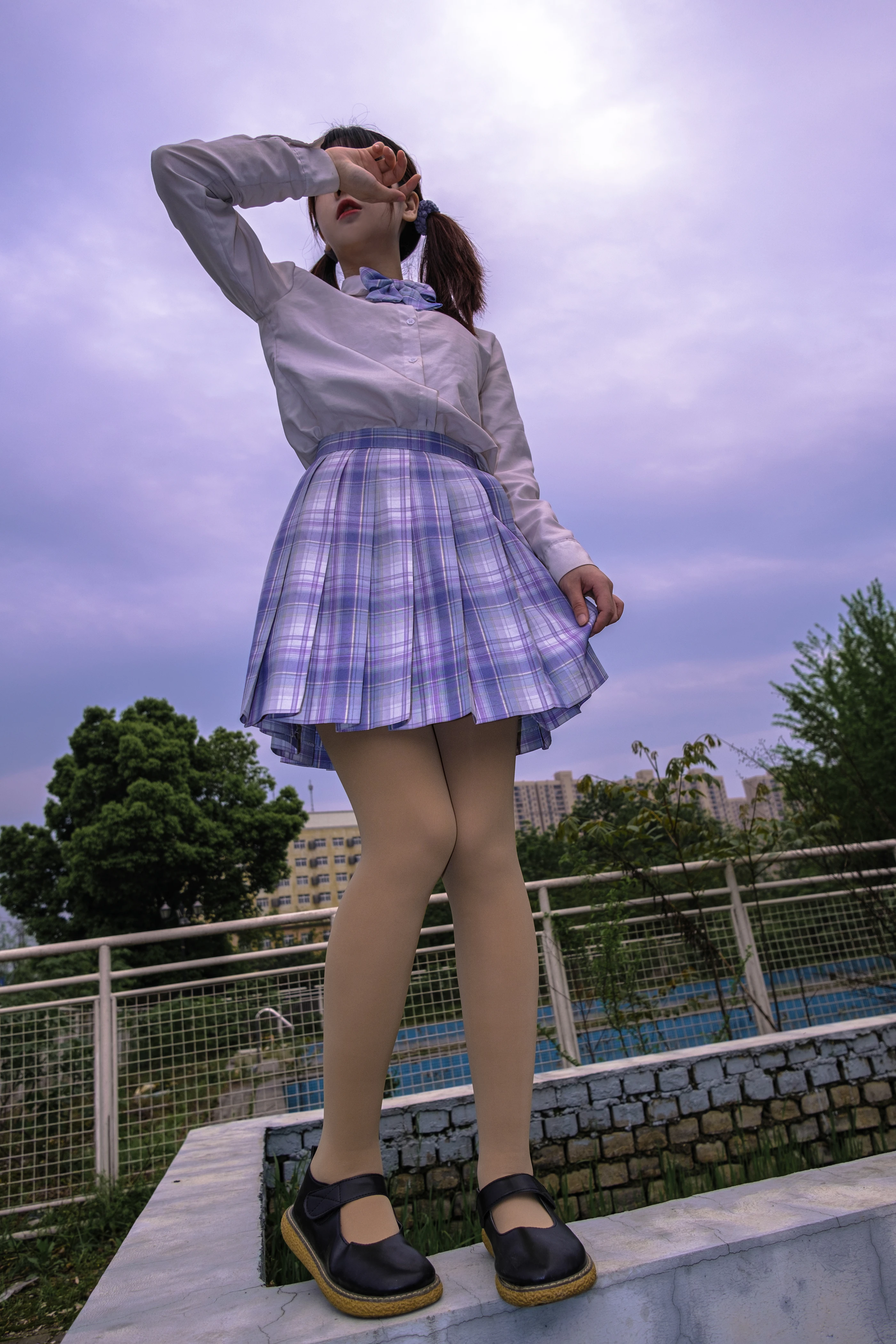 森萝财团 月下001 小夜 肉丝 300D 真空 [76P]插图3